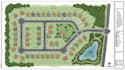 residential land subdivision, plot planning and detailed development site plan