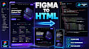 convert figma to HTML CSS tailwindcss pixel perfect responsive code