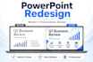 redesign powerpoint presentation powerpoint slides modern presentation design