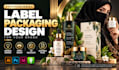 do peptide, vial label supplement label with 3d mockup