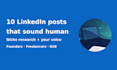 rewrite your linkedin profile headline about and featured section