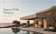 design squarespace architect architecture studio portfolio website