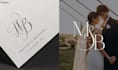 create elegant wedding logo, initials or monogram
