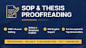 proofread and edit your sop thesis