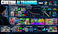 train custom ai models, yolo object detection and computer vision