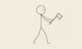 create a faceless youtube video with consistent stick figure animation