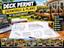 create deck permit drawings, deck plans and city permit drawings