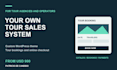 build a custom wordpress tour booking and sales system