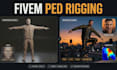 do fivem rigging gta 5 rigging facial rigging and weight painting setup