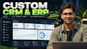 develop custom CRM and erp software for your business