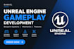 create unreal engine gameplay mechanics and blueprint systems