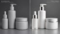 create 3d cosmetic packaging, bottle modeling and jar 3d models