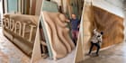 design custom parametric wall art, cnc dxf pattern and laser cut for 3d wall