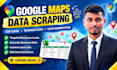 do scrape google map, lead generation, b2b data extraction