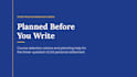 help you plan your ucas personal statement