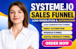 systeme io leads generation funnel email automation and lead nurture system