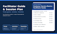 write a facilitator guide and session plan for your training