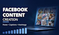 manage your facebook page with engaging content