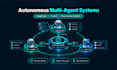 build autonomous multi agent system with langgraph or crewai