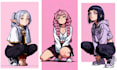 pixel art character sprite sheet animation 2d pixel game art asset