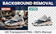 remove background and create transparent HD png images
