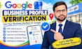 do google business profile verification for location and service area