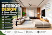 home interior design, 3d rendering, and space planning
