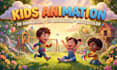 3d animation, kids animation, 3d cartoon, 2d animation