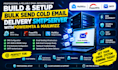 build setup bulk send cold email delivery SMTP server with powermta mailwizz