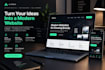 develop a professional full stack ai web application