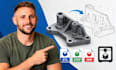 create custom stl files, 3d printable mechanical parts, 3d cad, step, 3mf