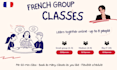teach online french group classes
