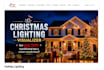 build wix christmas light installation website wix christmas event decor website