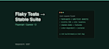fix flaky playwright or cypress tests and stabilize your suite