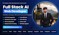 develop a custom website with frontend and backend development