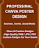 design professional social media poster in canva