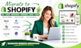 migrate wix cargo prestashop strikingly dorik carrd website to shopify migration