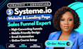create systeme io landing page systeme io website expert systeme io sales funnel