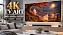create 4k TV art for samsung frame and smart tvs
