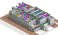 do bim mep model, 3d hvac, electrical plumbing, clash detection using revit