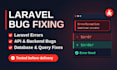 develop, fix and upgrade your laravel website