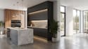 design kitchen cabinets with layouts elevation section and construction drawings
