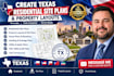 create texas residential site plans and property layouts