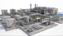 do 3d power plant design, piping layout design and energy facility model