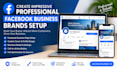 create impressive professional facebook business brands setup