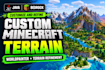 customize and refine your minecraft world and map terrain with worldpainter