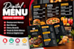 digital menu restaurant menu bar menu menu board menu design