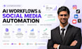 ai workflows and social media automation using n8n