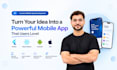 do ai mobile app development, flutter developer, android, ios and react native