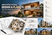design 3d model tiny house, frame house, container or cabin house and adu design